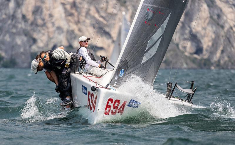 Miles Quinton's Gill Race Team (GBR) with Geoff Carveth helming is reigning Melges 24 Corinthian European Champion from 2016 in Hyeres France and Corinthian runner-up of the 2017 Worlds in Helsinki Finland photo copyright IM24CA / Zerogradinord taken at  and featuring the Melges 24 class