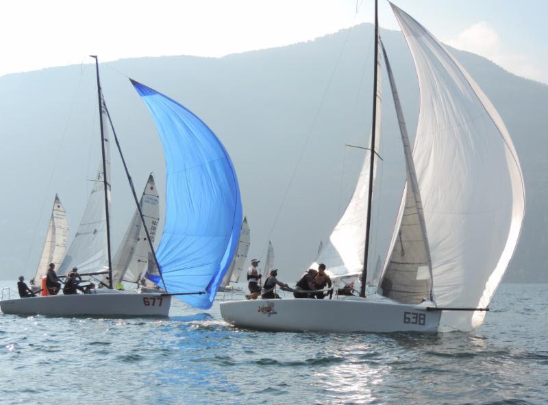 Consistent racing pays off for Marco Cavallini's Jeko Team ITA638 being on the third position after five races photo copyright Piret Salmistu taken at  and featuring the Melges 24 class