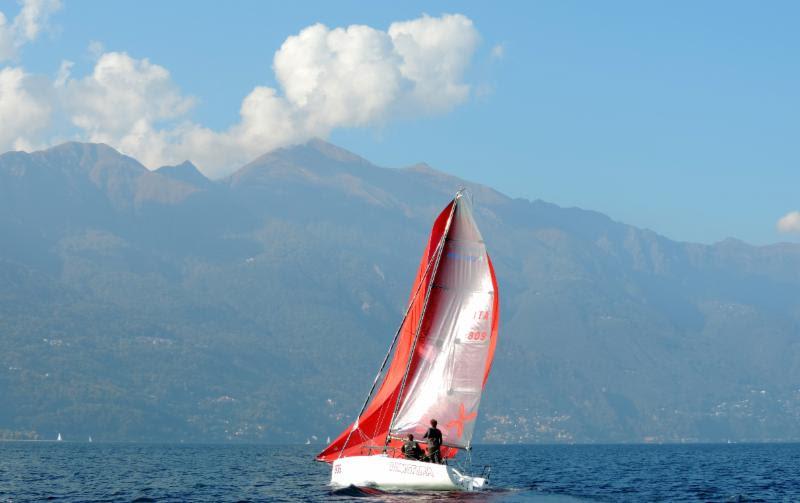 Good races by Segio Caramel's Arkanoe by Montura ITA809, scoring 8-2-4 today. - photo © Piret Salmistu