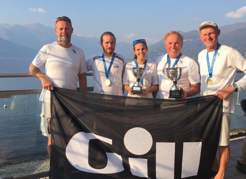 GILL RACE TEAM GBR694 of Miles Quinton with Geoff Carveth in helm, Tom Harrison, Holly Scott, Tim Hancock won the bronze medals of the 2018 Melges 24 Europen Sailing Series in Corinthian division photo copyright Piret Salmistu taken at  and featuring the Melges 24 class