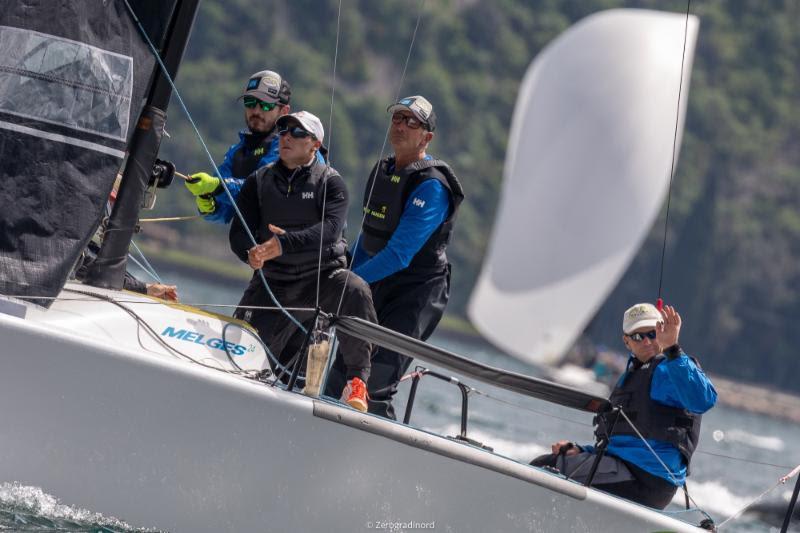 Andrea Racchelli's Altea ITA722 posted another bullet today - 2019 Melges 24 European Sailing Series - photo © IM24CA / Zerogradinord