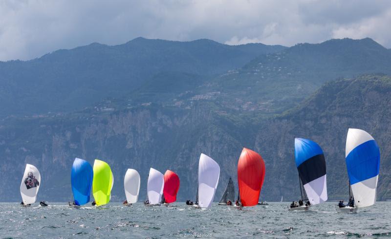 2019 Melges 24 European Sailing Series Event 2 in Malcesine, Italy - 2019 Melges 24 European Sailing Series photo copyright IM24CA / Zerogradinord taken at Fraglia Vela Malcesine and featuring the Melges 24 class