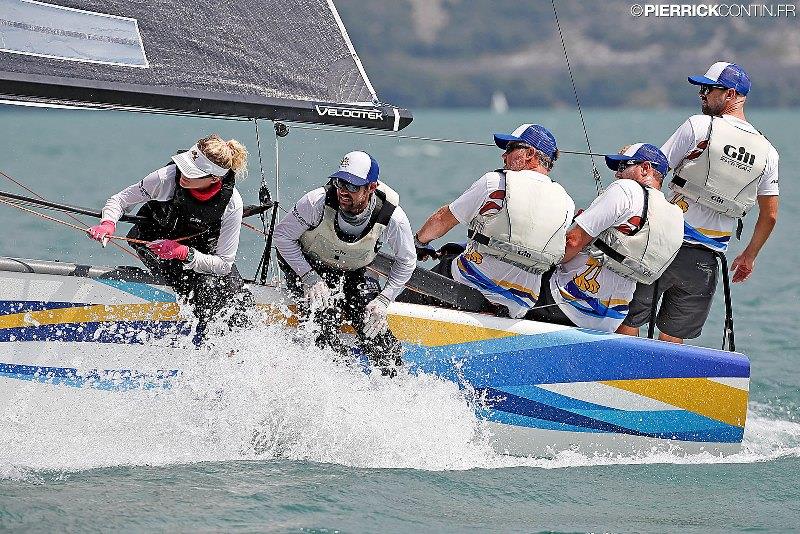 With America's Cupper Mike Buckley as a tactician on Travis Weisleder's Lucky Dog/Gill Race Team, will attempt to regain the overall U.S. Melges 24 National Ranking Series lead - 2018 Melges 24 European Championship - photo © Pierrick Contin