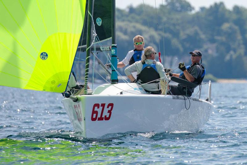 More than a Class stalwart, Mike Dow' s Flying Toaster had a great top ten day - a big bullet in Race Three put him in second overall and Top Corinthian - 2019 Melges 24 North American Championship - photo © Bill Crawford - Harbor Pictures Company