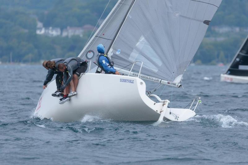 Born and raised on breeze, Canada's Fraser McMillan on Sunnyvale prevailed to win top Corinthian honors at the 2019 Melges 24 North American Championship - photo © Bill Crawford - Harbor Pictures Company