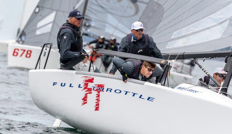 Brian Porter, Full Throttle - Melges 24 World Championship Victoria photo copyright Zerogradinord / IM24CA taken at Royal Victoria Yacht Club, Canada and featuring the Melges 24 class