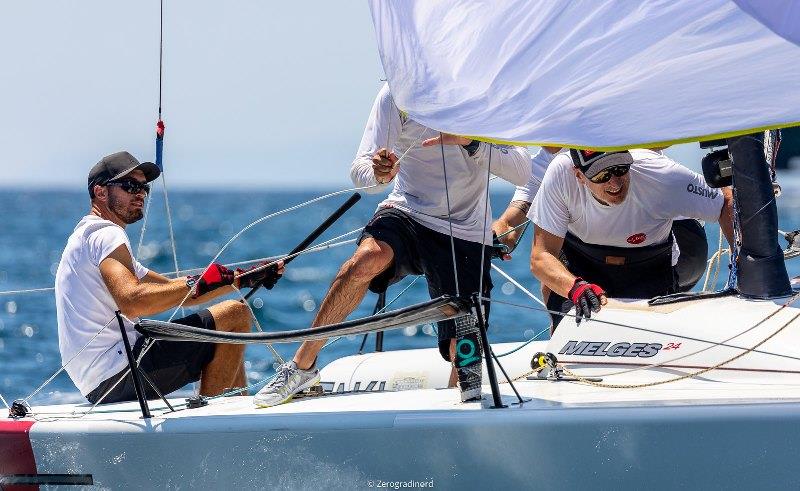 Niccolo Bertola, Taki 4 - Melges 24 European Sailing Series 2019, day 2 photo copyright Zerogradinord / IM24CA taken at Club Nautico Scarlino and featuring the Melges 24 class