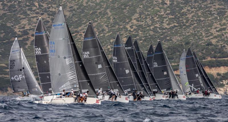 Melges 24 Pre-Worlds in Villasimius, Italy photo copyright IM24CA/Zerogradinord taken at  and featuring the Melges 24 class
