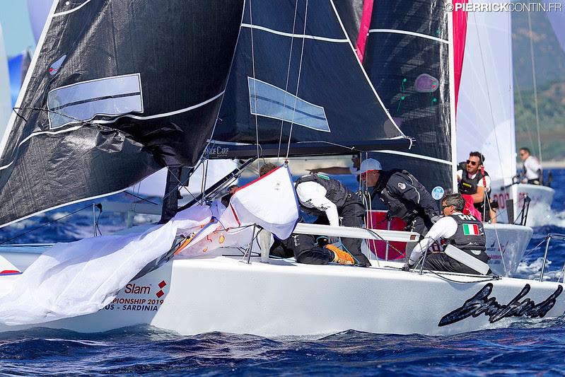 2019 Melges 24 World Championship photo copyright Pierrick Contin / IM24CA taken at Lega Navale Italiana and featuring the Melges 24 class