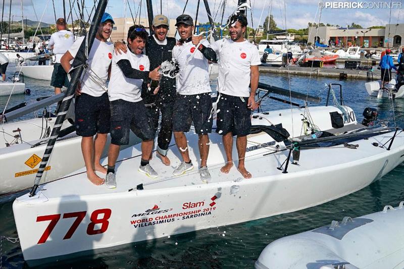 Melges 24 Corinthian World Champion 2019 - Taki 4 of Marco Zammarchi with Niccolo Bertola, Giacomo Fossati, Giovanni Bannetta, Pietro Seghezza and Giorgio de Mari - photo © Pierrick Contin / IM24CA