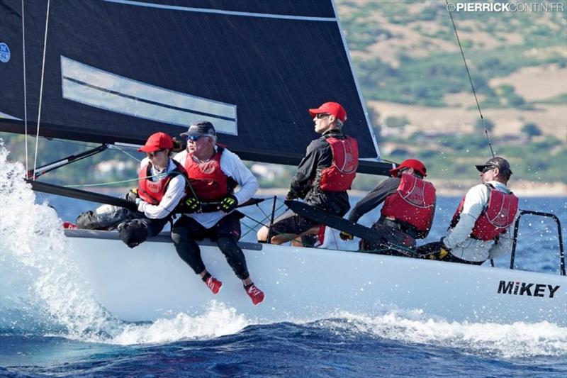 2019 Melges 24 U.S. National Ranking Champion owner Kevin Welch sailing MiKEY with the legendary Jeff Madrigali at the helm photo copyright Pierrick Contin taken at  and featuring the Melges 24 class