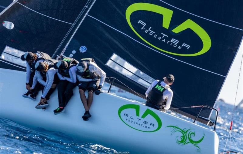 2018 Melges 24 World Champion Andrea Racchelli sailing Altea. - photo © IM24CA / Zerogradinord