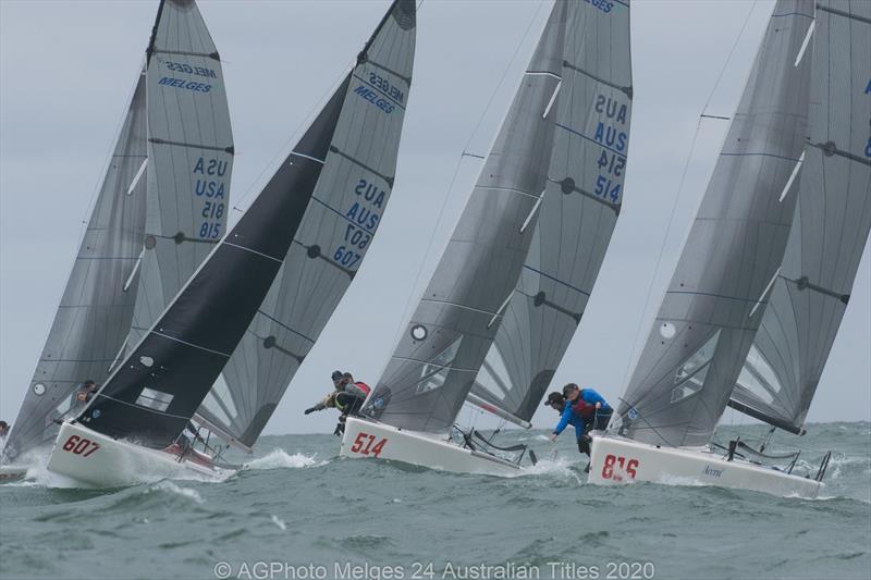 It was a windy day to finish off the 2020 Australian Melges 24 National Championships at Adelaide Sailing Club photo copyright Ally Graham taken at Adelaide Sailing Club and featuring the Melges 24 class