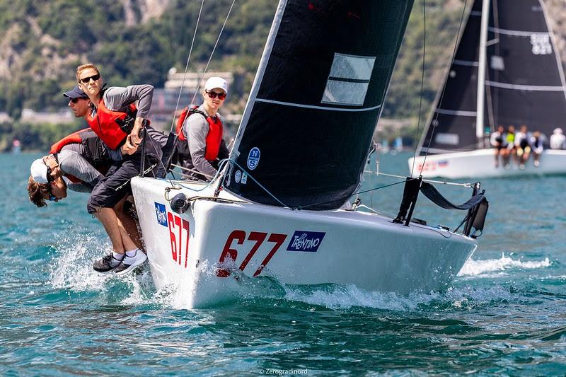 White Room GER677 of Michael Tarabochia - 2020 Melges 24 European Sailing Series Event #1 in Torbole, Italy - photo © Zerogradinord / IM24CA