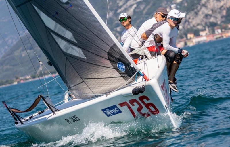 Atena SLO726 of Jure Jerkovic will represent Slovenia at the Portoroz Melges 24 Regatta - the 2020 Melges 24 European Sailing Series Event #1 in Torbole, Italy photo copyright Zerogradinord taken at  and featuring the Melges 24 class