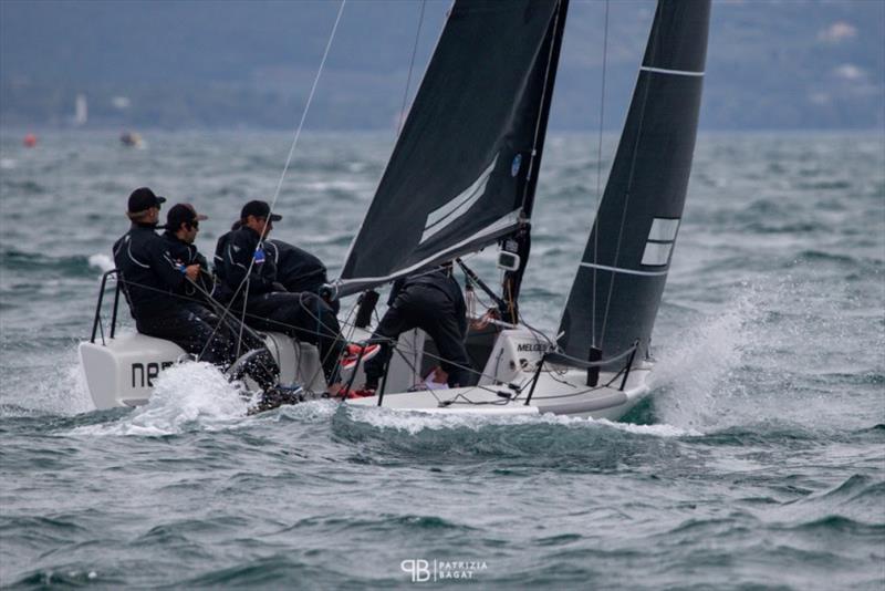 Peter Karrie's Nefeli, from Germany, who sailed a good race for third to secure the win of the regatta - the final event of the 2020 Melges 24 European Sailing Series photo copyright Patrizia Bagat taken at  and featuring the Melges 24 class