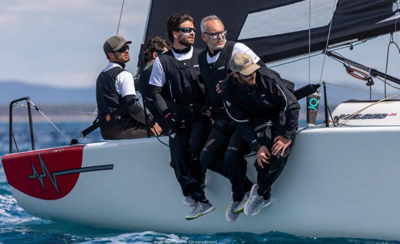 Taki 4 ITA778 of Marco Zammarchi with Niccolo Bertola at the helm - Talamone, Italy 2021 - Italian Melges 24 Tour 2021 - photo © IM24CA / Zerogradinord