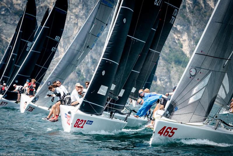Melges 24 European Sailing Series 2021 - Event 2 - Riva del Garda, Italy photo copyright IM24CA / ZGN/ Barracuda Communication taken at Fraglia Vela Riva and featuring the Melges 24 class