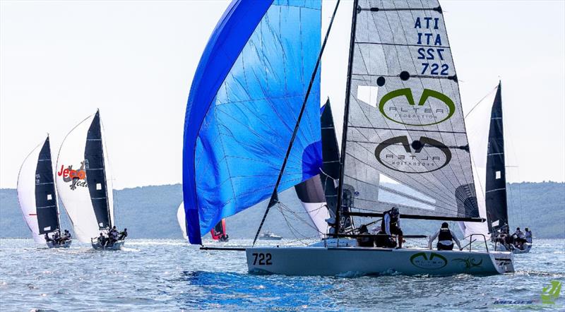 Altea ITA722 of Andrea Racchelli takes the title of the Melges 24 European Championship 2021 in Portoroz, Slovenia - photo © IM24CA / ZGN