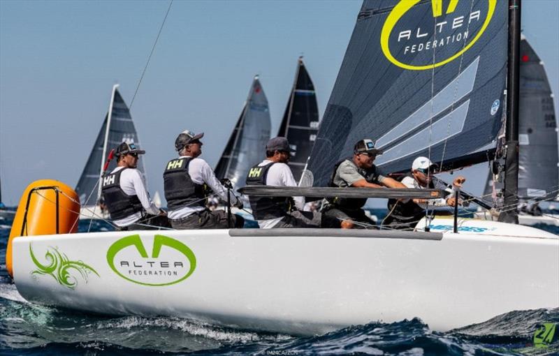 The new Melges 24 European Champion, Andrea Racchelli's Altea ITA722 sits on third place in the ranking of the Melges 24 European Sailing Series 2021 after four events - Portoroz, Slovenia photo copyright IM24CA / ZGN taken at  and featuring the Melges 24 class