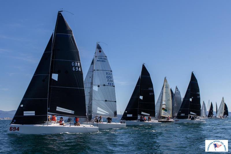 The final event of the Melges 24 European Sailing Series 2021 - Trieste, Italy photo copyright Michele Rocco taken at  and featuring the Melges 24 class