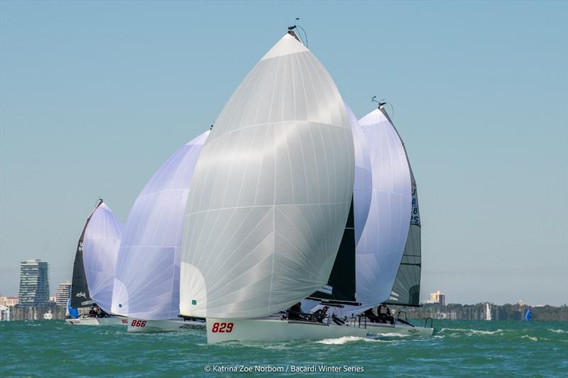 Bacardi Winter Series event 2 - Final Day  photo copyright Katrina Zoe Norbom taken at  and featuring the Melges 24 class