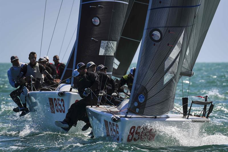 All set for the Bacardi Cup Invitational Regatta  photo copyright Martina Orsini taken at Coconut Grove Sailing Club and featuring the Melges 24 class