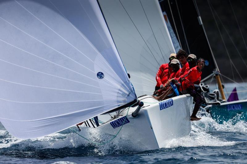 Enjoying a great day's racing on Locman Italy Women's Race Day at Antigua Sailing Week - photo © Paul Wyeth / www.pwpictures.com