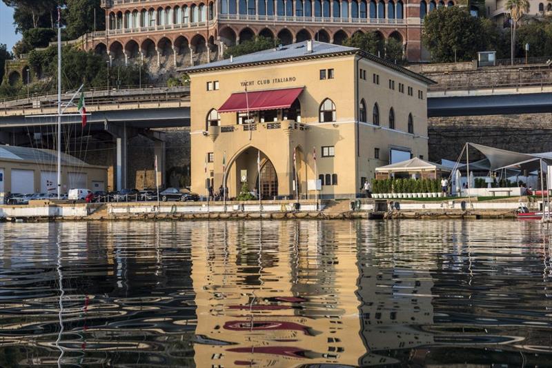 Yacht Club Italiano, hosting club of the 2022 Melges 24 European Championship in Genova, Italy photo copyright IM24CA taken at Yacht Club Italiano and featuring the Melges 24 class