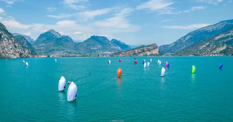 Day Two of the fourth event of the Melges 24 European Sailing Series 2022 on lake Garda, in Italy photo copyright IM24CA / Zerogradinord taken at Fraglia Vela Riva and featuring the Melges 24 class