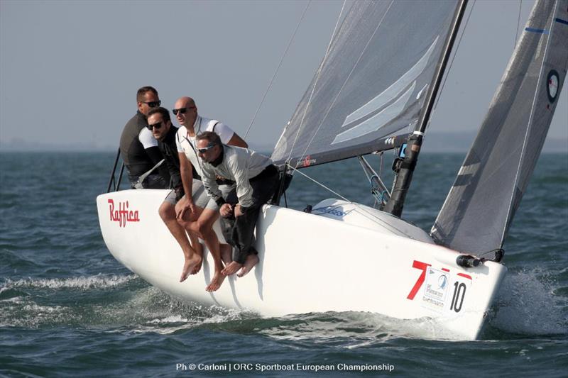 Davide Rapotez's Melges 24 Raffica - ORC Sportboat European Championship 2022 photo copyright Andrea Carloni / ORC Sportboat Europeans 2022 taken at  and featuring the Melges 24 class