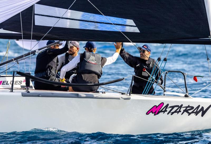 Mataran 24 CRO383 of Ante Botica - Boat of the Day at the Melges 24 European Championship 2022 in Genova on Day Two - photo © IM24CA / Zerogradinord