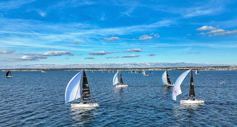 Croatian Melges 24 Nationals organized by Sailing Club Uskok in Zadar saw 21 registered teams from Croatia and Ukraine - photo © Hrvoje Duvancic / regate.com.hr