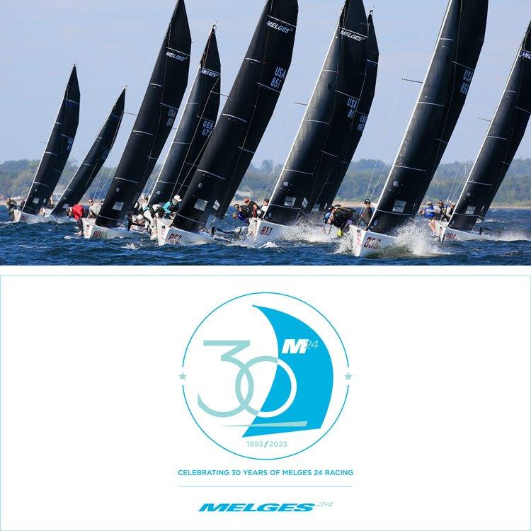 Melges 24 Class celebrates 30 years of racing in 2023 photo copyright U.S. Melges 24 Class Association taken at  and featuring the Melges 24 class
