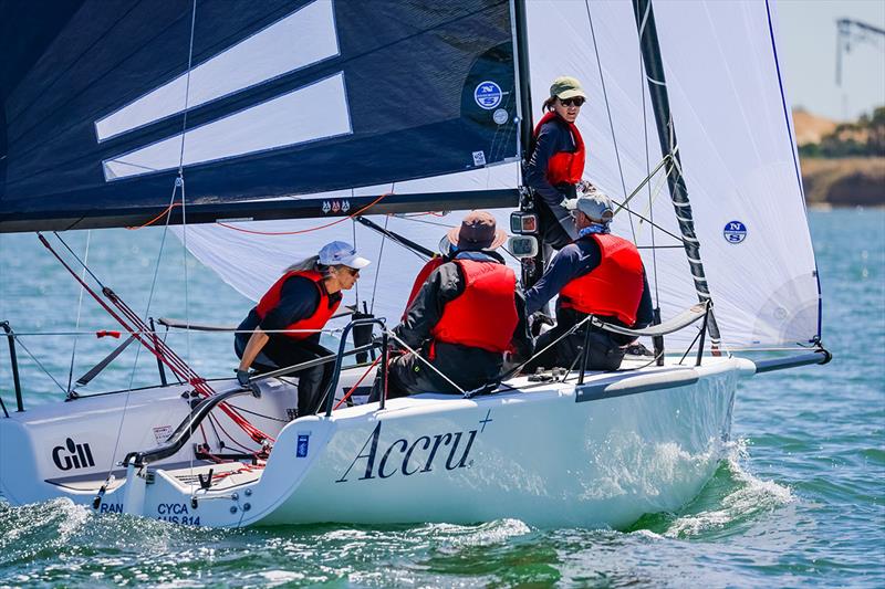 Kevin Nixon's Accru crew - Festival of Sails photo copyright Salty Dingo taken at Royal Geelong Yacht Club and featuring the Melges 24 class