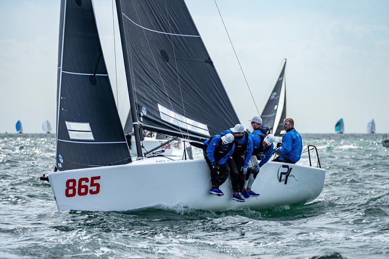 'Pacific Yankee' scores back to back wins to claim Melges 24 glory on final day - Bacardi Winter Series Event 2 photo copyright Hannah Lee Noll taken at  and featuring the Melges 24 class