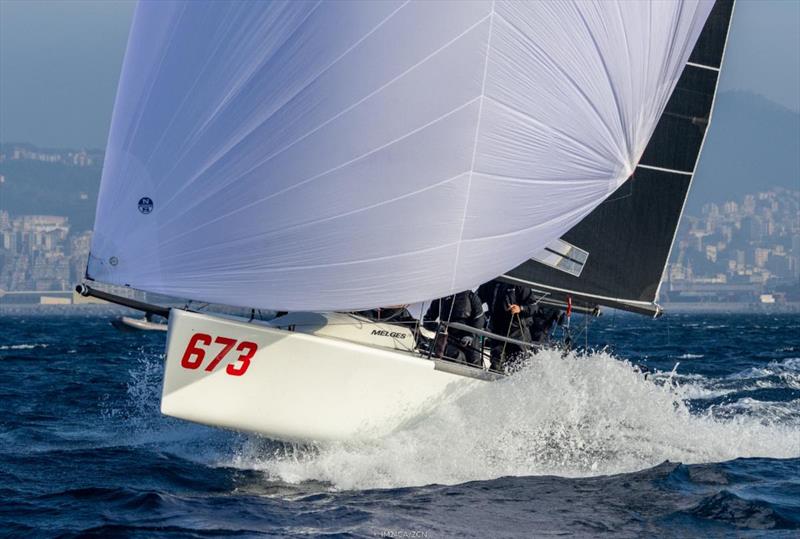 There's nothing like downwind on a Melges 24! - Melges 24 World Championship photo copyright IM24CA | Zerogradinord taken at  and featuring the Melges 24 class