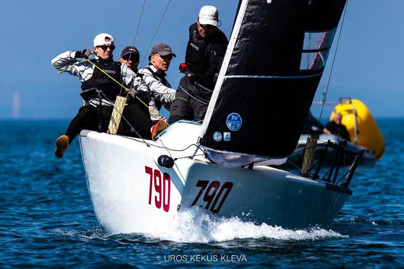 Lenny EST790 of Tõnu Tõniste - Marina Portoroz Melges 24 Regatta 2023 photo copyright Uros Kekus Kleva taken at Yacht Club Marina Portorož and featuring the Melges 24 class