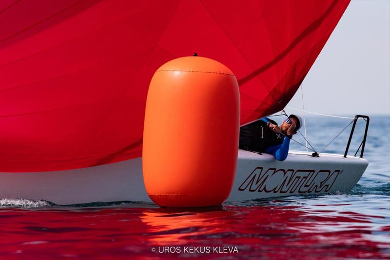 Arkanoe by Montura ITA809 of Sergio Caramel Montura in the Melges 24 European Sailing Series photo copyright Uros Kekus Kleva taken at  and featuring the Melges 24 class