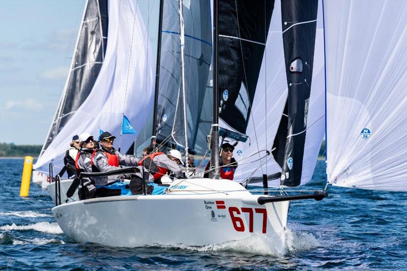 White Room GER677 of Michael Tarabochia with Luis Tarabochia at the helm photo copyright Mick Knive Anderson taken at  and featuring the Melges 24 class