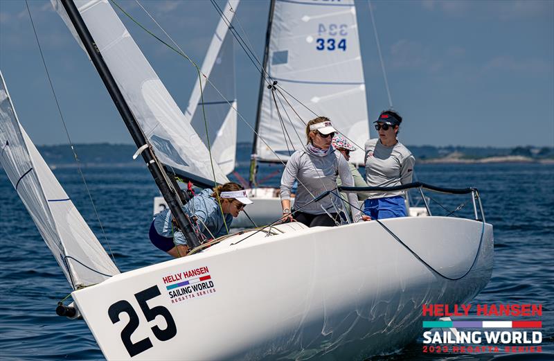 Helly Hansen Sailing World Regatta Series day 1 photo copyright Walter Cooper / Sailing World taken at Corinthian Yacht Club of Marblehead and featuring the Melges 24 class