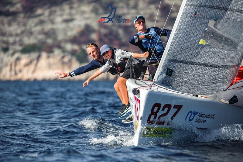 3rd place Corinthian at the Mornar CRO Melges 24 Cup - Blue Label CRO827 of Davor Jelaca and Petar Smojver - photo © Hrvoje Duvancic / regate.com.hr