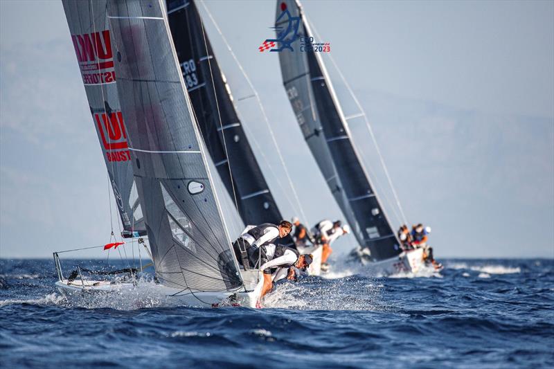 Winner of the Mornar CRO Melges 24 Cup - Razjaren CRO867 of Ante Cesic with Lukasz Podniesinski, Marija Andela De Micheli Vitturi, Tonci Knezovic and Ljubo Jercic - photo © Hrvoje Duvancic / regate.com.hr