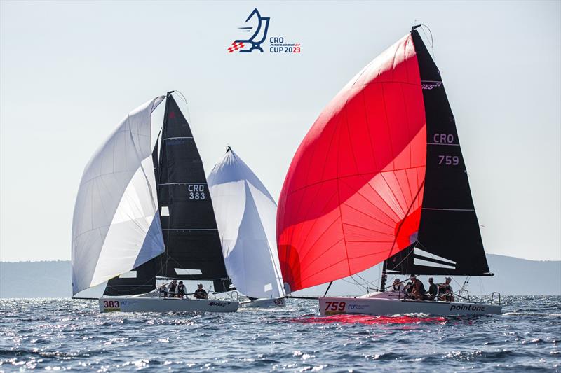 3rd place overall at the Mornar CRO Melges 24 Cup - Point One CRO759 of Karlo Kuret with Ivan Bulaja, Max Carija, Brigita Fernezir and Vicko Ozretic - photo © Hrvoje Duvancic / regate.com.hr