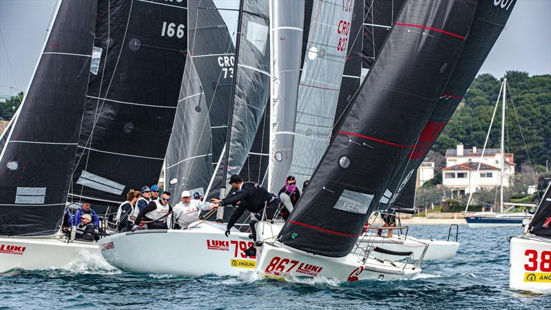 Tight Races Define Luki Baustoffe CRO Melges 24 Cup 2025 - photo © Hrvoje Duvancic / regate.com.hr