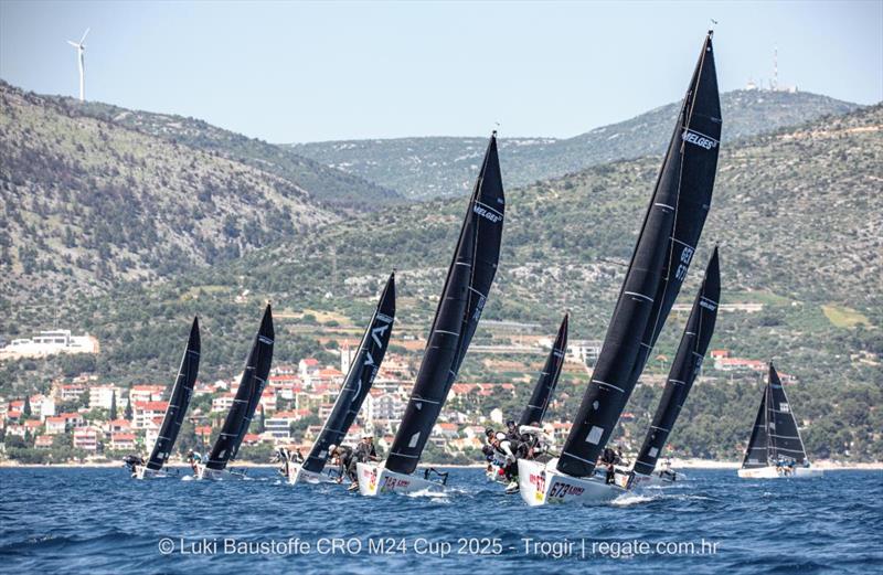 Luki Baustoffe CRO Melges 24 Cup 2025 - Trogir | Melges 24 European Sailing Series 2025 photo copyright regate.com.hr taken at  and featuring the Melges 24 class