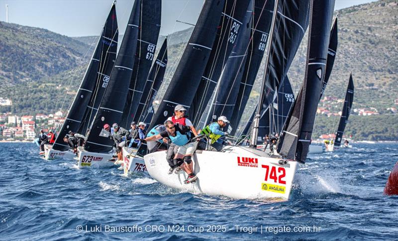 Luki Baustoffe CRO Melges 24 Cup 2025 - Trogir | Melges 24 European Sailing Series 2025 - photo © regate.com.hr