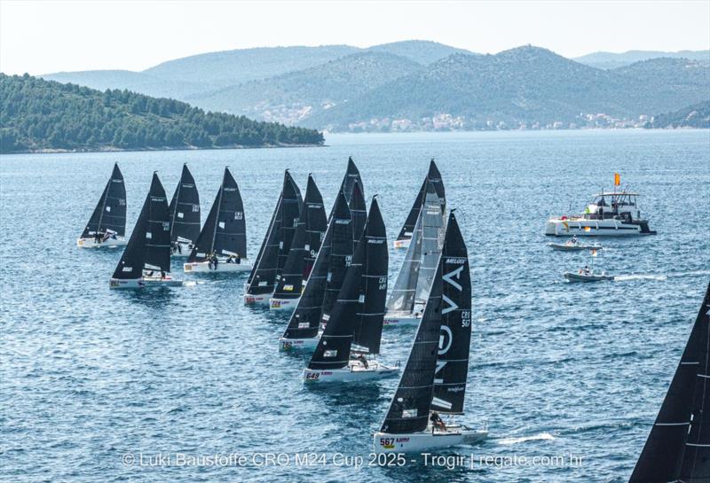 Luki Baustoffe CRO Melges 24 Cup 2025 - Trogir | Melges 24 European Sailing Series 2025 photo copyright regate.com.hr taken at  and featuring the Melges 24 class