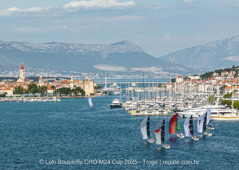 Luki Baustoffe CRO Melges 24 Cup 2025 - Trogir | Melges 24 European Sailing Series 2025 photo copyright regate.com.hr taken at  and featuring the Melges 24 class