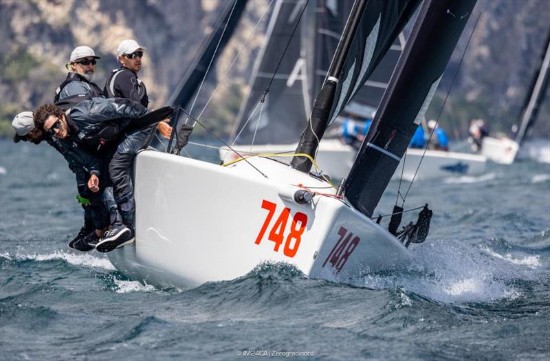 Diono Orioli's Daito Nano ITA748 - 2025 Melges 24 European Sailing Series / Italian Open Championship - Fraglia Vela Riva, Riva del Garda, ITA  - photo © IM24CA | Zerogradinord